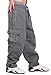Mens Fleece Cargo Sweatpants