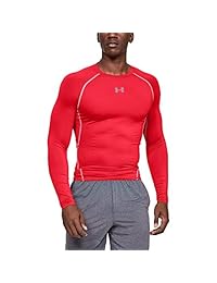 Under Armour Camisa de compresión de manga larga HeatGear para hombre