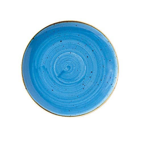 Churchill ‎BH655CF Cornflower Blue Coupe Plate 21.7cm
