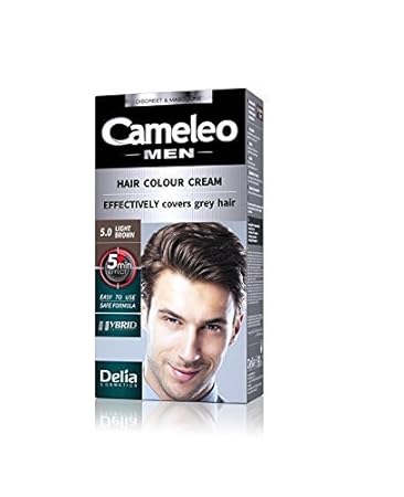 Amazon Com Cameleo Men Hair Color Cream Permanent Effectively