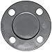 Spears 853 Series PVC Pipe Fitting, Blind Flange, Class 150, Schedule 80, Gray, 1-1/4
