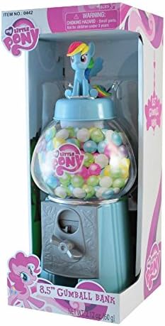 Sweet N Fun MLP 8.5" Gumball Bank with 60 g Pearl Gumballs