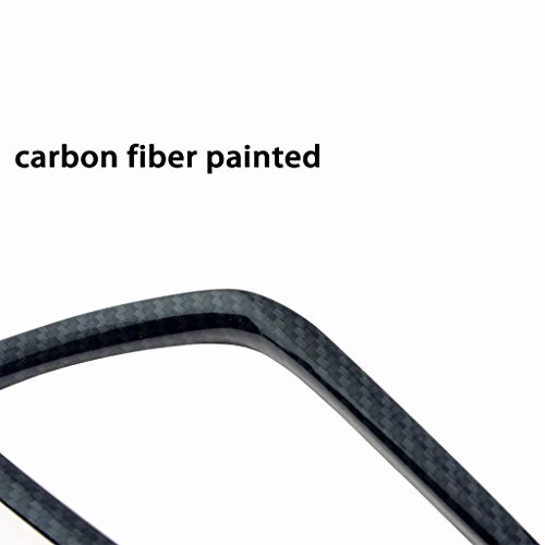 Xotic Tech Carbon Fiber Pattern Inner Door Handle Bowl Cover For Honda Civic 10th 2016 2017