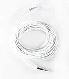 Omnihil 30 Feet ' 3.5millimeters Headset Audio AUX Extension Cable Compatible with Male to Male (30 Feet Long)