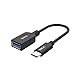 [2Pack] iXCC USB Type C to USB 3.0 Type A Adapter, Charge and Sync Cable, On The Go (OTG Host Cable) for Type-C Supported Devices (6 Inch)