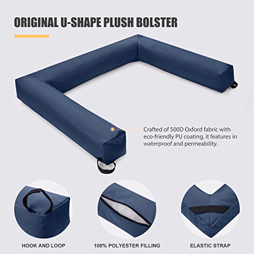 Veehoo Bolster Elevated Dog Bed Cooling Raised Pet Bed Chew Proof