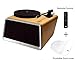 HYM Seed Professional Turntable Stereo System,Smart Vinyl Records Turntable Built in 80Watt HiFi Speakers Bluetooth WiFi AUX-in USB w/Turntable Dust Cover&Remote Controller for Vinyl Records Playerthumb 1