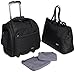 Travelon Wheeled Underseat Carry-On with Back-Up Bag