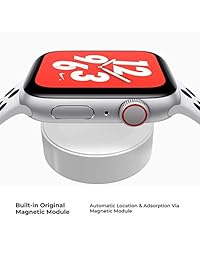 Cargador de reloj inteligente compatible con iWatch Series 4 3 2 1 USB inalámbrico magnético cable de carga perfecto para Apple Watch 1.496 in 1.575 in 1.654 in 1.732 in