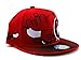 Chicago New Leader Bull Head Skyline Bulls Colors Red Black Era Snapback Hat Cap