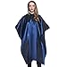 Mane Caper Blue Iridescent Salon Cape with snaps Professional 45 inch X 60 inch Heavy Duty Material Extra Long Durability For Barbershop and Beauty Shop Use Long Lasting and Specialized (NAVY BLUE)