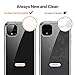 TORRAS Crystal Clear Designed for Google Pixel 4 XL Case, Slim Fit Soft Silicone TPU Thin Cover Slim Gel Shockproof Phone Cover Case Designed for Google Pixel 4XL 6.3 inch (2019), Crystal Clear