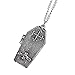 CA Mode Vintage Gothic Punk Coffin Locket Necklace Bat Long Sweater Jewelry