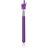 Teacher Pointer Sticks Finger,Pointer for Classroom,Telescoping Hand Pointer, Retractable Classroom Pointer Fingers for Elementary School Kindergarten Teacher,Classroom Supplies (1 PCS, Purple)