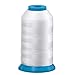 Huge Spool WHITE Embroidery Machine BOBBIN THREAD