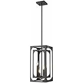 Z-Lite 3038-4MB Easton Chandelier, 4-Light 240 Total Watts, Matte Black