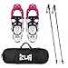 ALPS Lightweight Snowshoes Set for Women,Girls+Trekking Poles,Carrying Tote 14