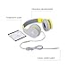 Headphones, Sound Intone I65 Headphones with Microphone and Volume Control for Travel, Work, Sport , Foldable Headset for Iphone and Android Devices, Valentines Day Gifts (Gray/yellow)