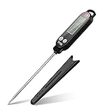 Meat Thermometer, Instant Read Thermometer Cooking Thermometer Candy Thermometer With Super Long Probe For Kitchen Cooking BBQ Grill Smoker Meat Fry Food Milk Yogurt By Thriving Life