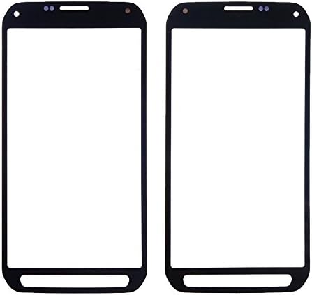 Front cover Screen Glass Lens for Samsung Galaxy S5 Active G870 G870A with free tools (Not include LCD and Digitizer) (Black)
