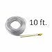 KegWorks HOZQ8-436 Beer Line Vinyl Hose, 10