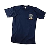NYPD Embroidered Patch T-Shirt - Size: Adult X-Large - Color: Navy