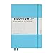 LEUCHTTURM1917 - Notebook Hardcover Medium A5-251 Numbered Pages for Writing and Journaling (Ice Blue, Dotted)