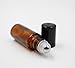 8pcs Amber Brown 5ml Roll on Thick Glass Bottle Lot Essential Oil Steel Metal Roller Ball for Travel Must
