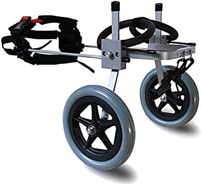 Dog Wheelchair, Adjustable Sizes and Soft Harnesses Multiple Sizes for Pet Rehabilitation