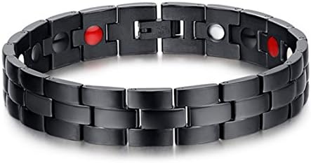 WCG Unisex Fashion Lava Quantum Science Bracelet Black 1pc Gift