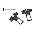 2 Pcs New Style Emoji Universal Vehicle Mounted Carbon Fiber Car Safety Seat Belt Buckle Clip 2.0