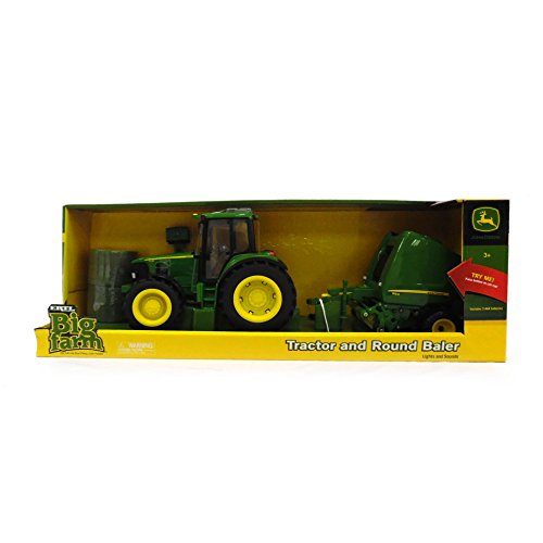 TOMY John Deere Big Farm Tractor & Baler