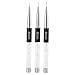 Anself Nail Art Painting Brush Crystal Acrylic UV Gel Painting Liner Pen Nylon Hair Manicure Nail Liner Tool