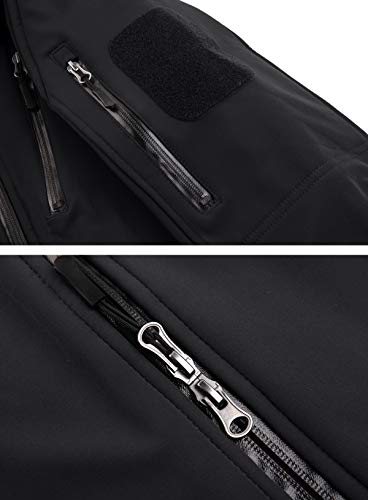 Bulletproof Hoodie Men's Tactical Softshell Jacket With Hood