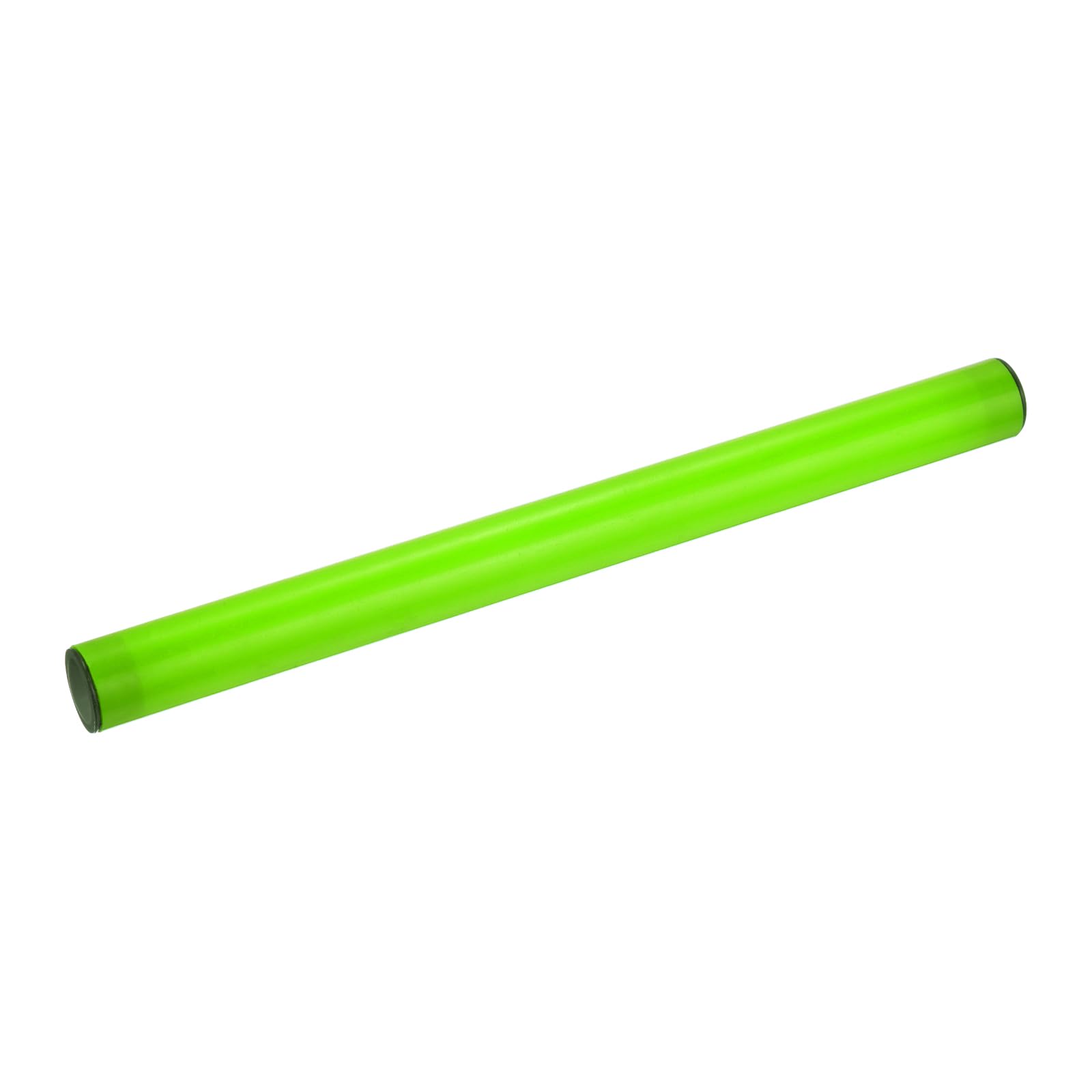 M METERXITY Junior Relay Track Baton - Smooth Plastic Hollow Tube with End Cap, Apply to Team Building/Relay Races/Athletics Sports Game (Green)