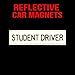 Classic Biker Gear Student Driver Magnets for Car – Single Pack - Alleviate The Stress & BOOSTS Confidence