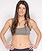 Soul Flower Organic Cotton Bralette Bra for Women - Ladies Eco-Friendly Wirefree Sports Bra - Made in The USA