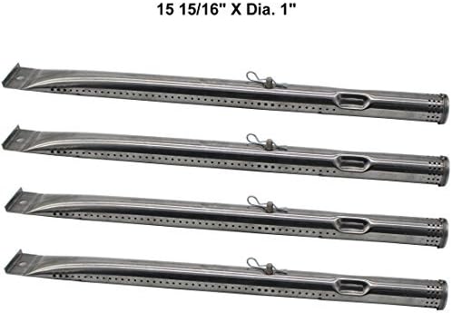Grilling Corner Pipe Burner (4-Pack) for Charbroil 463241013, 463241113, 463241313, 463241314, 463241413, 463241414, 463449914, 466241013, 466241313, 466241413