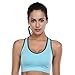 BAOMOSI Women's Seamless High Impact Support Racerback Workout Yoga Sports Bra