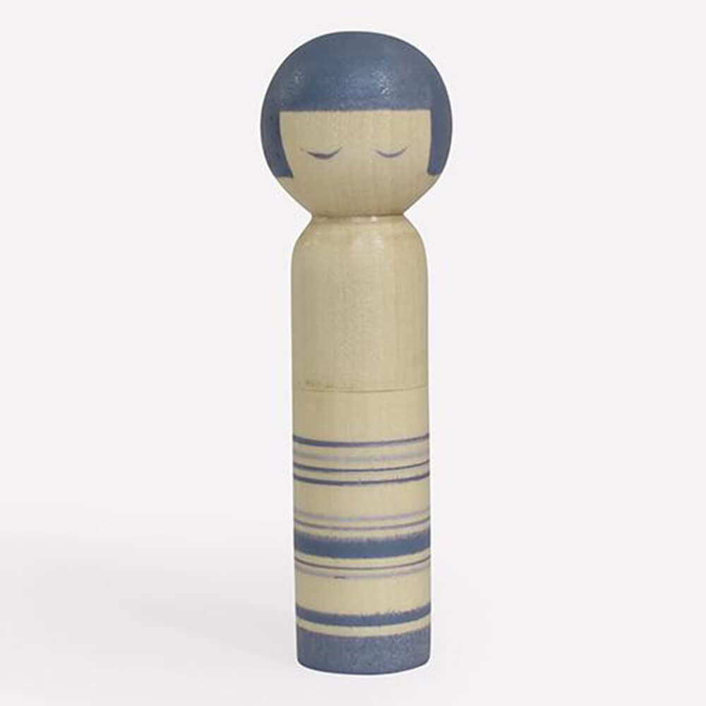 Cohana Kokeshi Doll Pincushion Blue - 1pc
