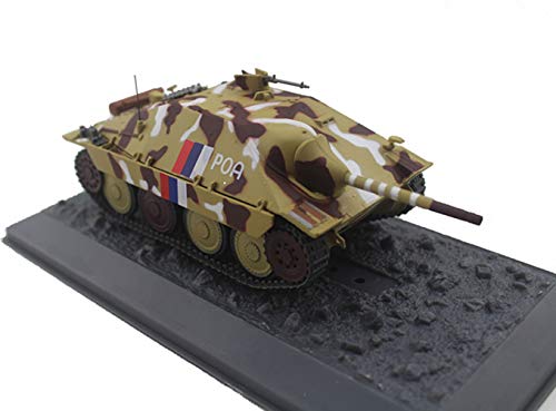 SY-Heat Legierungs-Tank-Modell, Simulation Tank Militärmodell Jagdpanzer 38 Hetzer Replik 1/43 Deutsche Gepanzerte… – Bild 5