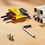 Stanley 8pc Metric Hex Key Set 0-69-251 Folding Case Silver view 5