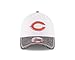 New Era NFL Chicago Bears 2016 Training Camp Team Color 39THIRTY Stretch Fit Cap, Medium/Large, White/Gray Heather