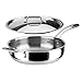 Duxtop Whole-Clad Tri-Ply Stainless Steel Saute Pan with Lid, 3 Quart, Kitchen Induction Cookware primary