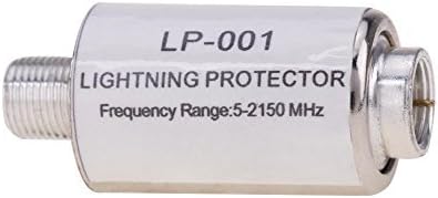Low Loss Antenna Protection Device Cable TV Surge Lightning Arrestor 17dB CaF8