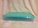 Tupperware Cold Cut Keeper / Snack Stor Large Container, Snow White / Mint Ice Cream Color