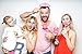 Gender Reveal Party Supplies (75 pieces) with Photo Props, 36 Inch Reveal Balloon and Sash - Premium Baby Shower Decorations Set - Confetti Balloons, Boy or Girl Banner, Paper Lanterns and Pom Poms