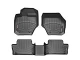 2011-2016 Volvo XC60 WeatherTech Custom Fit FloorLiner-1st & 2nd Row Black
