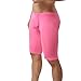 YUFEIDA Men's Compression Half Tights Leggings Sheer Swimwear Shorts Trunks Pant