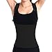 KIWI RATA Two Sides are Wearable, Slimming Corset Neoprene Vest Hot Sweat Shirt, Body Weight Loss Shaper, Sauna Suits